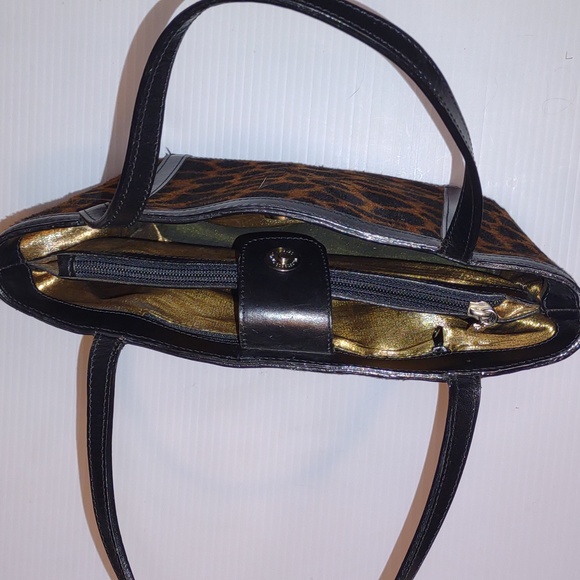 👜VINTAGE👜 MAXX OF NY Tote in Amimal Print 🦒 - Picture 5 of 9